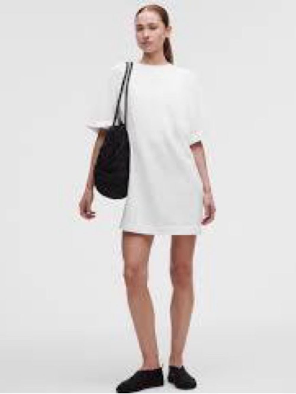 lululemon athletica White Short Sleeve Shift Dress
